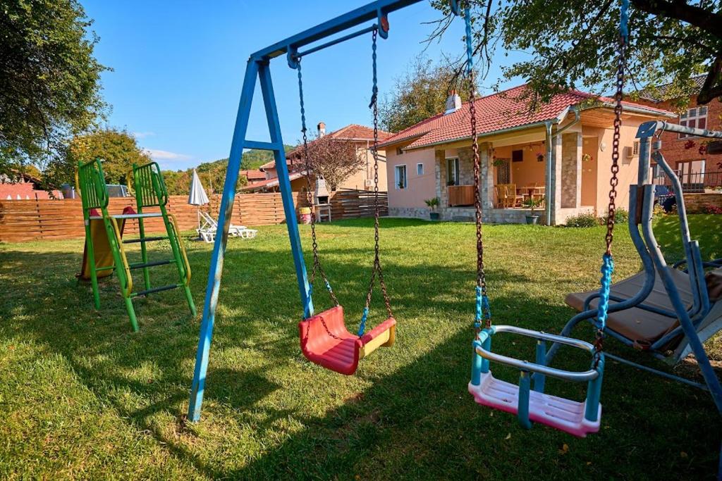 Herní místnost nebo prostor pro děti v ubytování Villa Simida