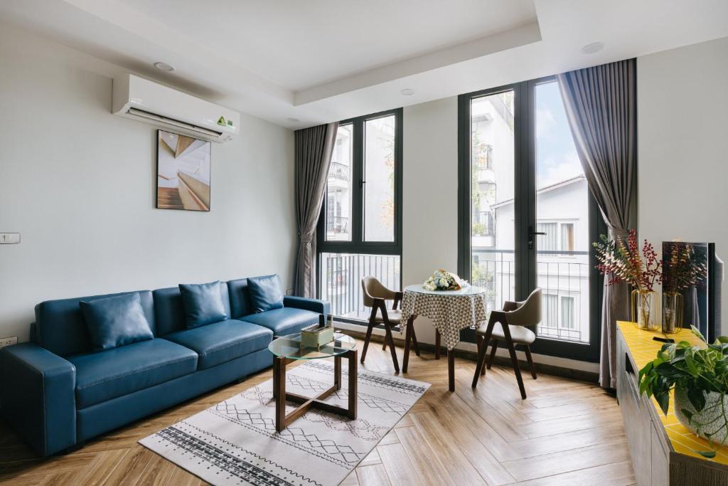 Posezení v ubytování Westlake Emerald Suites