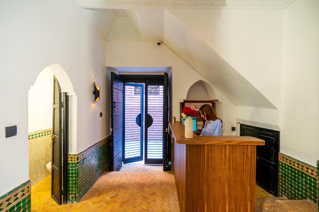 Postel nebo postele na pokoji v ubytování The Grand Riad and Spa