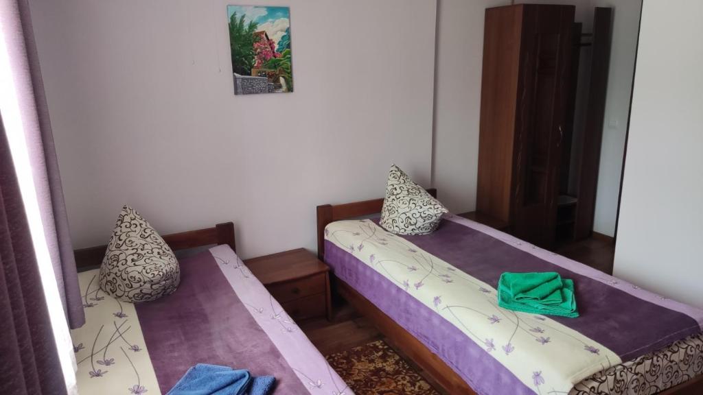 Postel nebo postele na pokoji v ubytování Anastasia