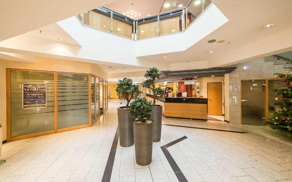 Vstupní hala nebo recepce v ubytování Congress Hotel Chemnitz