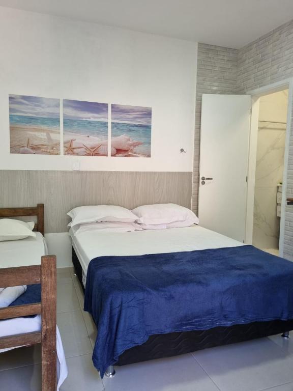 Postel nebo postele na pokoji v ubytování Pousada Rancho do André
