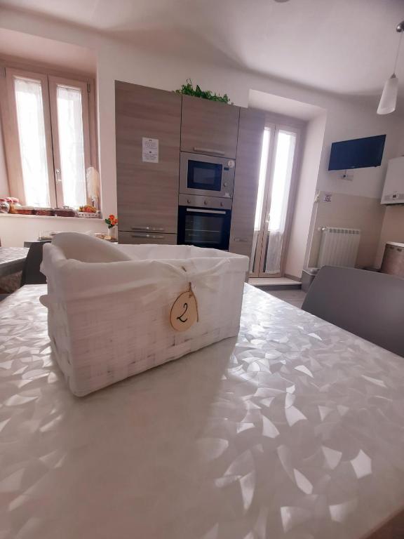 TV a/nebo společenská místnost v ubytování B&B Solimo