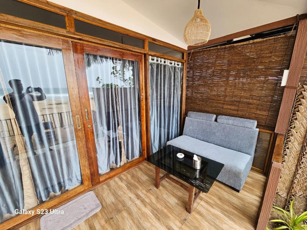 Posezení v ubytování Agonda Beach Villa