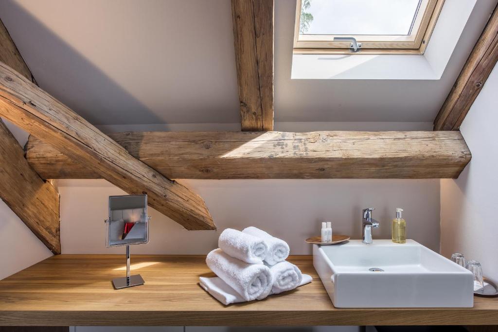 Baðherbergi á Yard Resort
