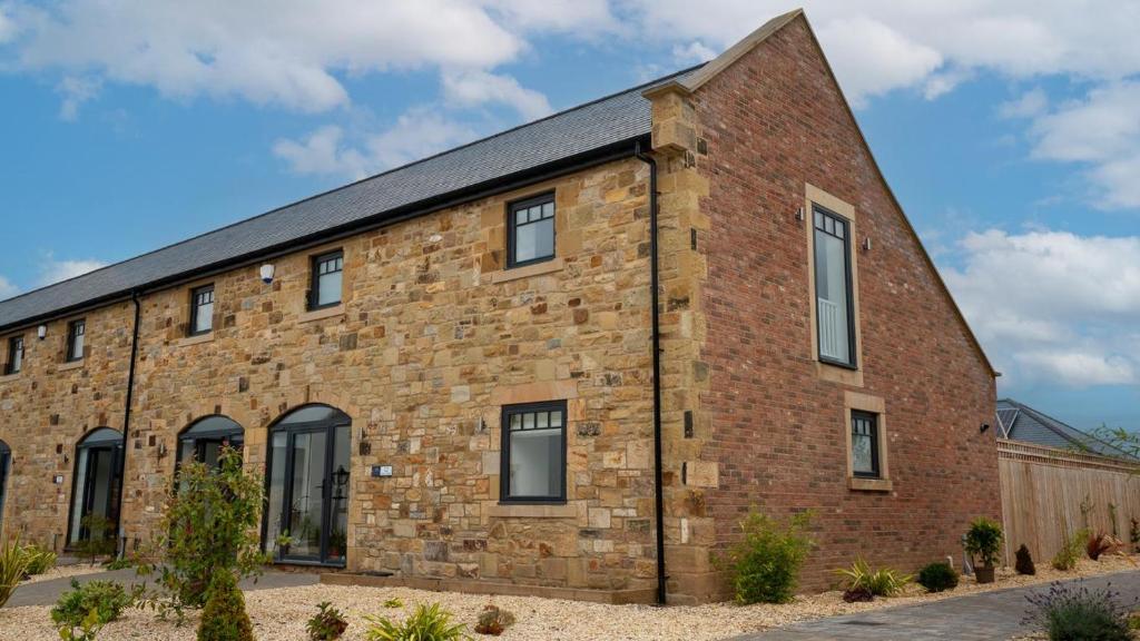 Northumberland Luxury Stays - The Galloway - Tweepersoonskamer Met Uitzicht Op Het Park