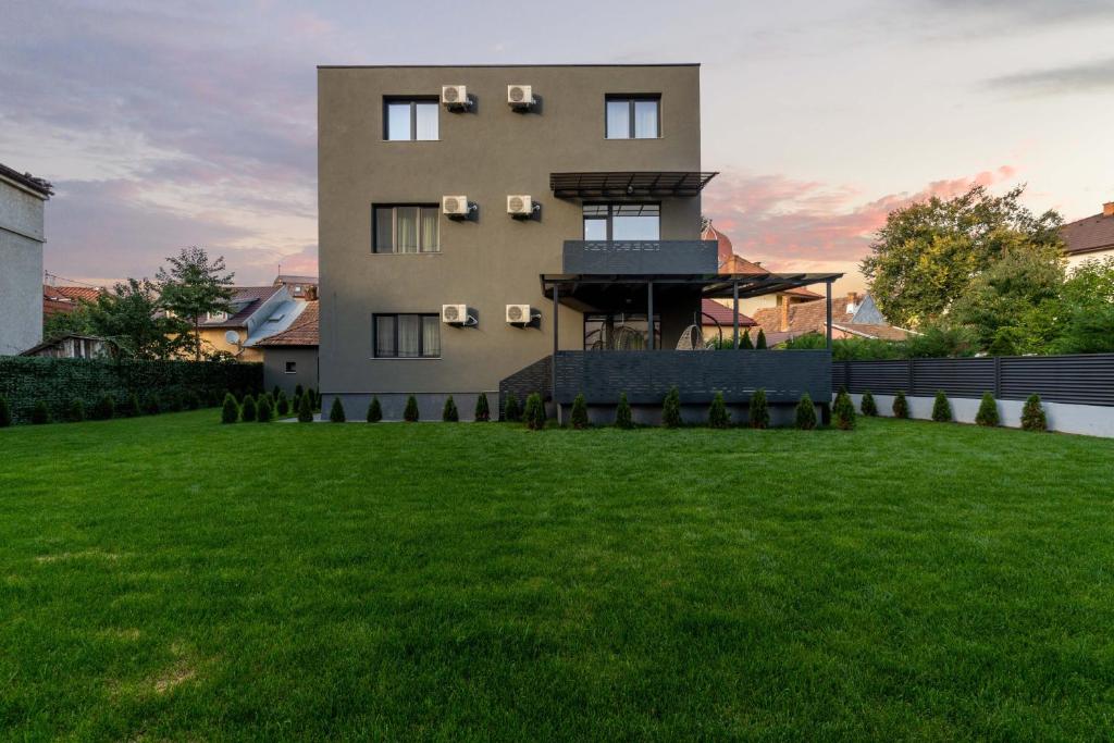 Zahrada ubytování Fit Residence