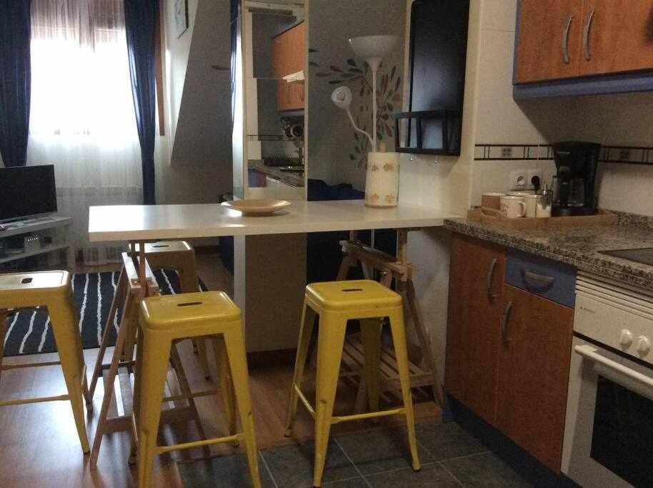 A kitchen or kitchenette at Asturias Boho Chic