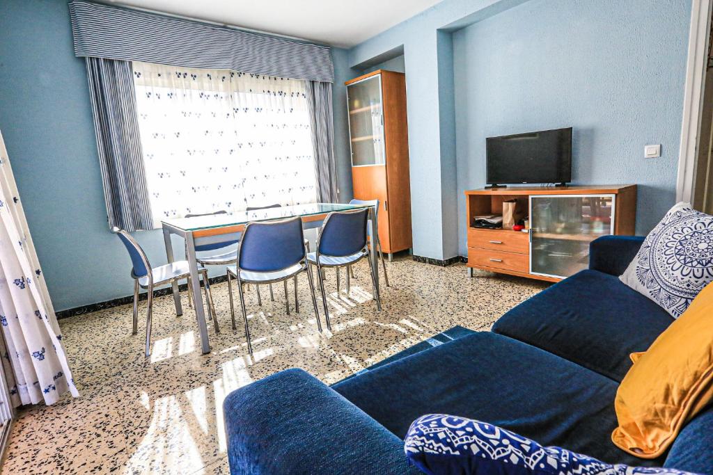 TV a/nebo společenská místnost v ubytování Xaloc ONLY FAMILIES