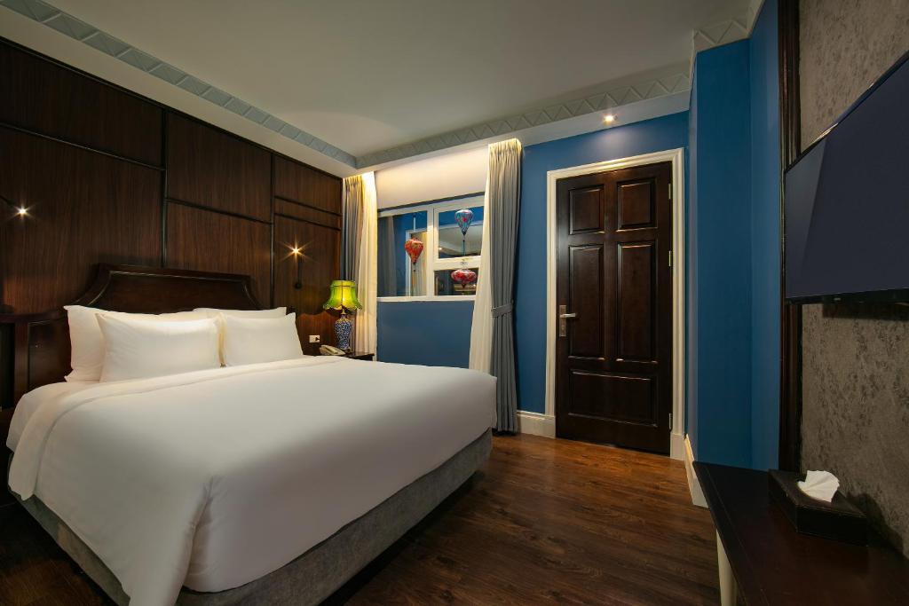Phòng Giường Đôi Deluxe Có Cửa Sổ Bên Trong