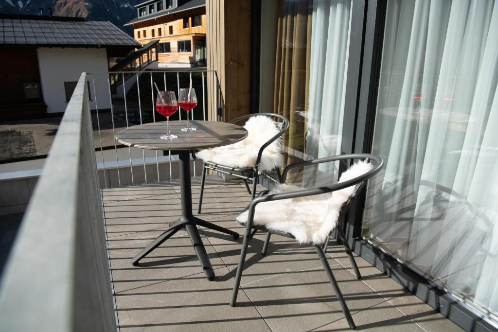 Balkón nebo terasa v ubytování tannberg LODGE