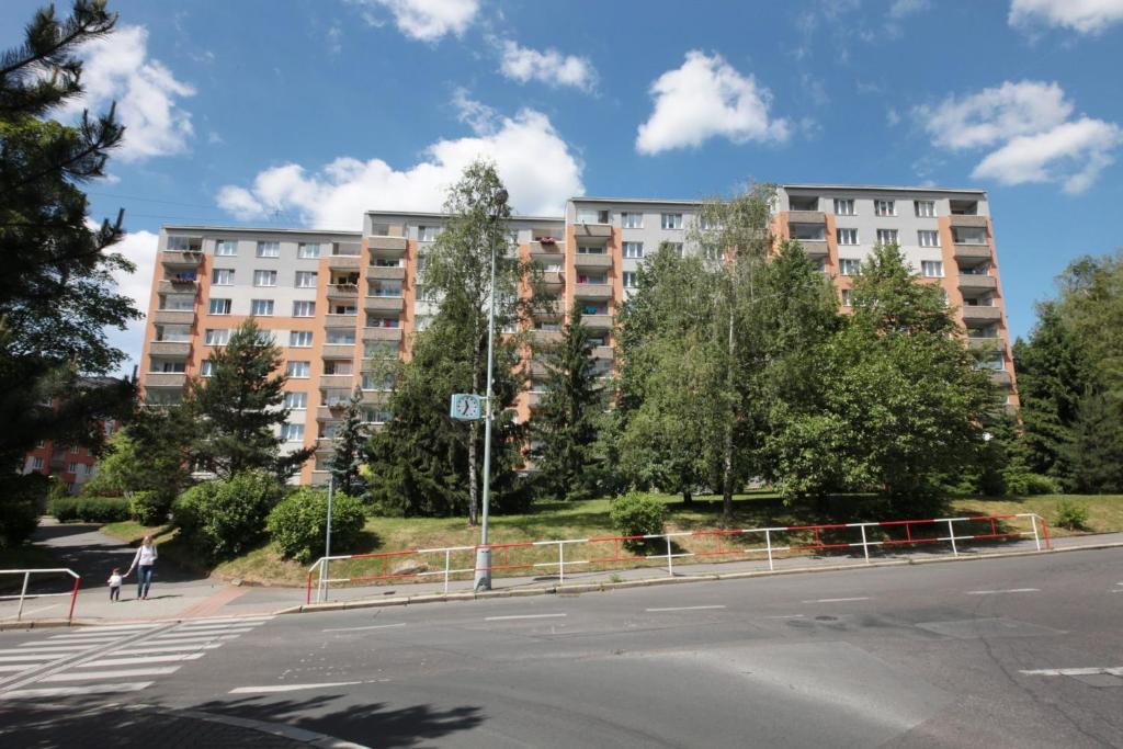 Budynek, w którym mieści się apartament