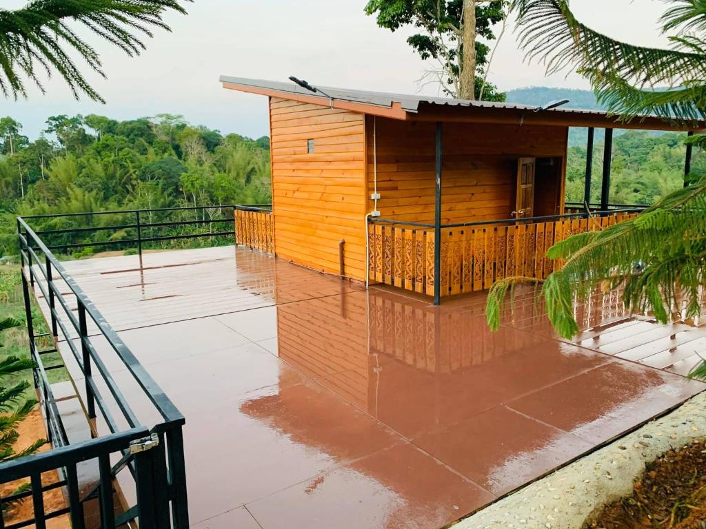 Balkón nebo terasa v ubytování Elevated Serenity Lodge in Khao Kho