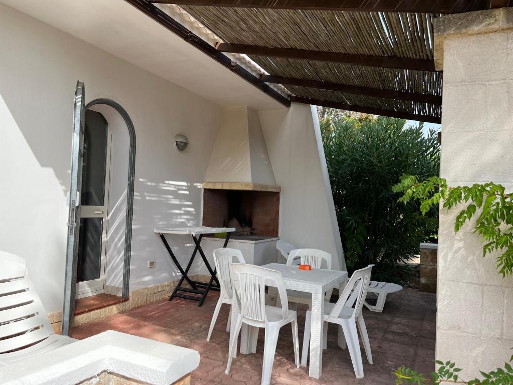 Balkon lub taras w obiekcie Casette Masseria La Camardia