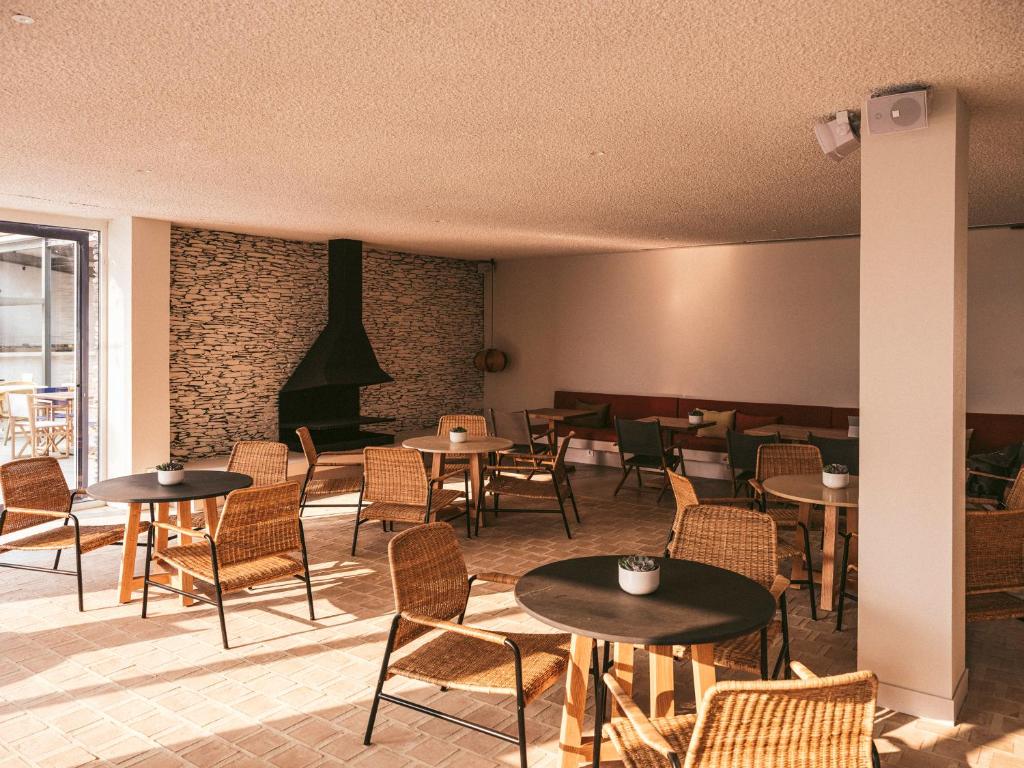 Posezení v ubytování wecamp Cadaqués