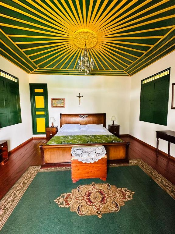 Postel nebo postele na pokoji v ubytování Finca Hotel el Palmar