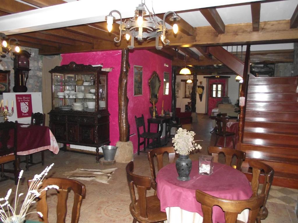 Restaurace v ubytování Posada Montero de la Concha