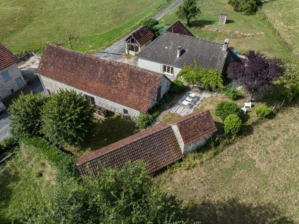 A bird&#39;s-eye view of G&icirc;te de la Gare aux Fleurs