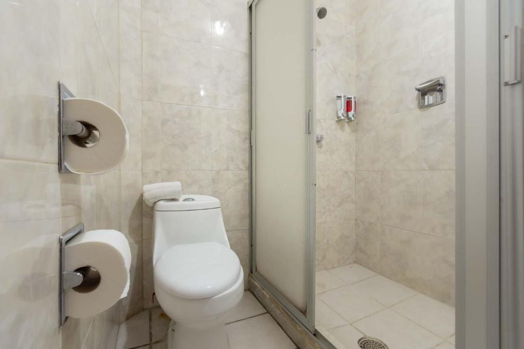 Koupelna v ubytování Hotel Rincon de Josefa