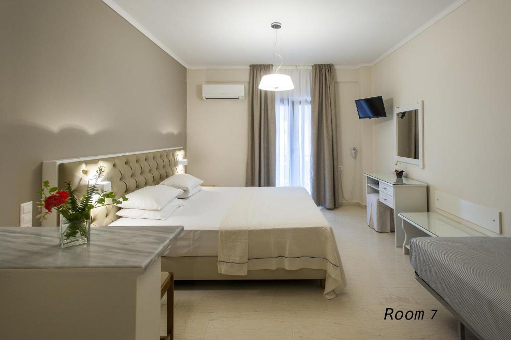 Postel nebo postele na pokoji v ubytování Hotel Oriana - Adults Only