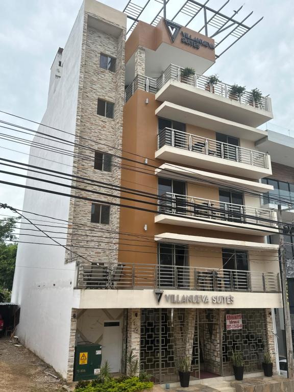 a building in the city of jaipur at Villanueva Suite’s in Chacala