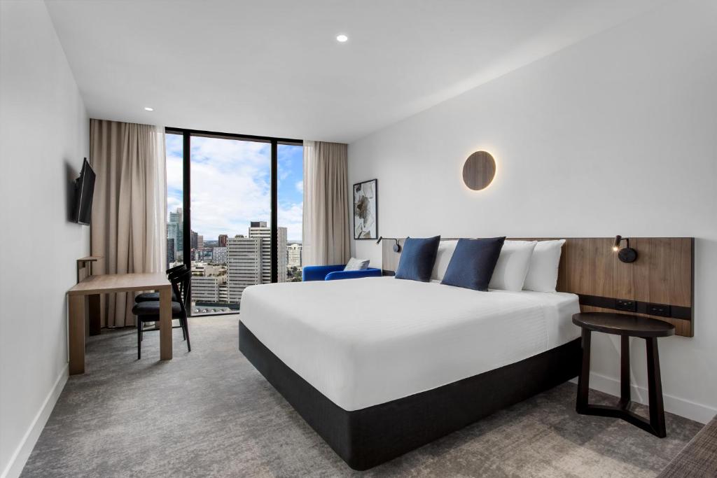 Adina Apartment Hotel Melbourne Southbank - Studio公寓城市景观 - 国王或双胞胎