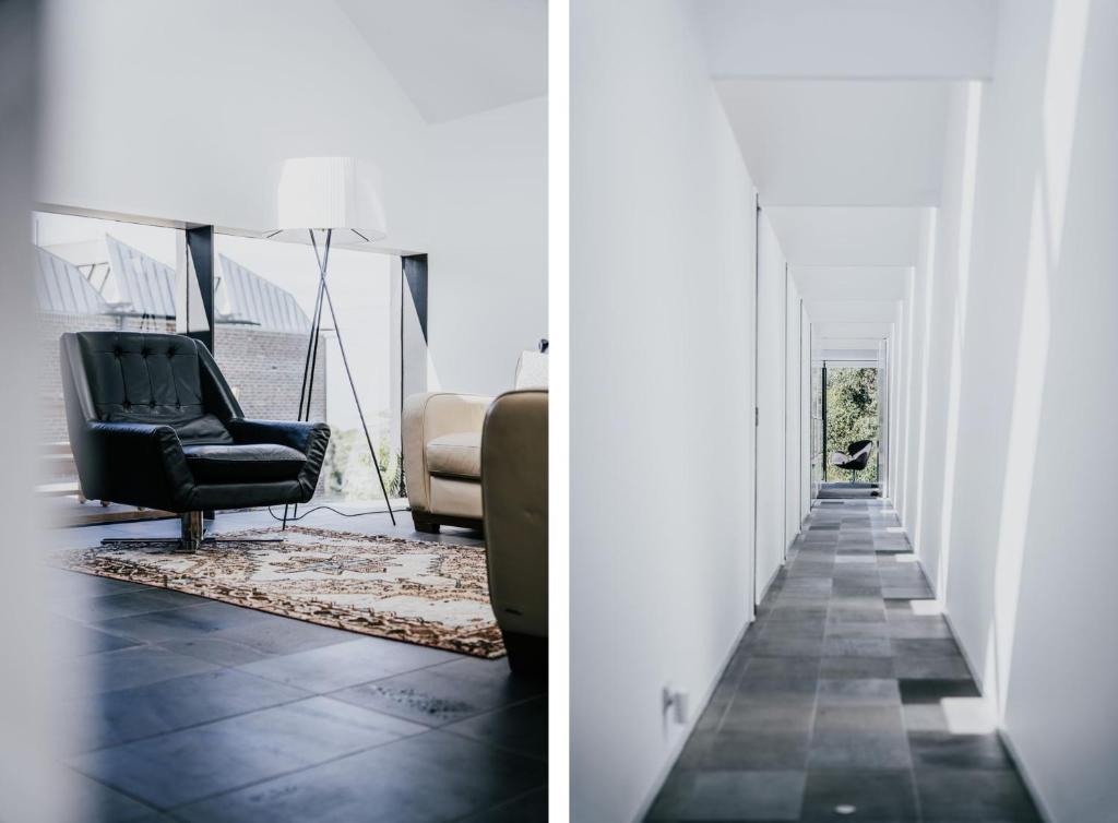 Posezení v ubytování Alkina Lodge Nuru