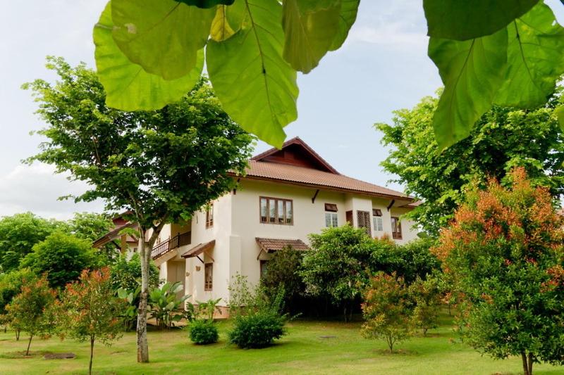 Zahrada ubytování Teak Garden Resort, Chiang Rai