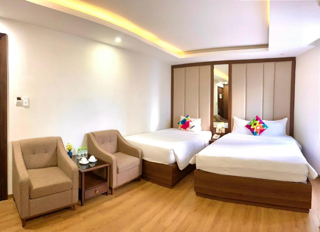 Pariat River Front Hotel - Double Ou Jumeau De Luxe Avec Vue Sur La Ville