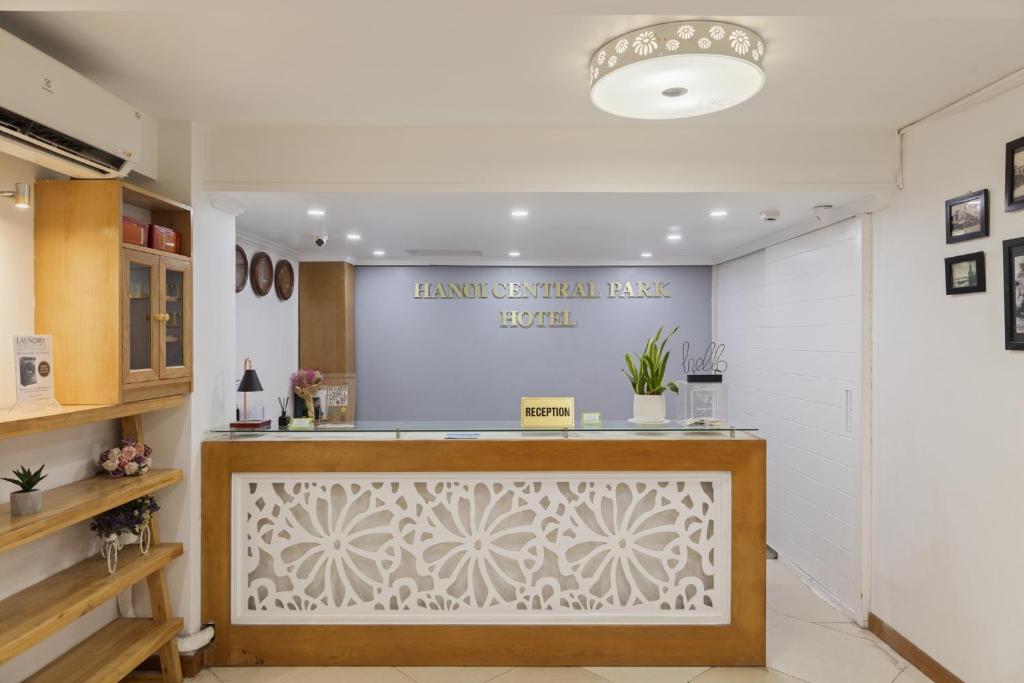 Vstupní hala nebo recepce v ubytování Hanoi Central Park Hotel