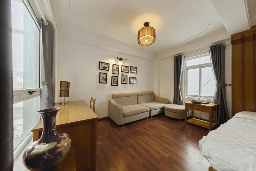 Posezení v ubytování Hanoi Central Park Hotel