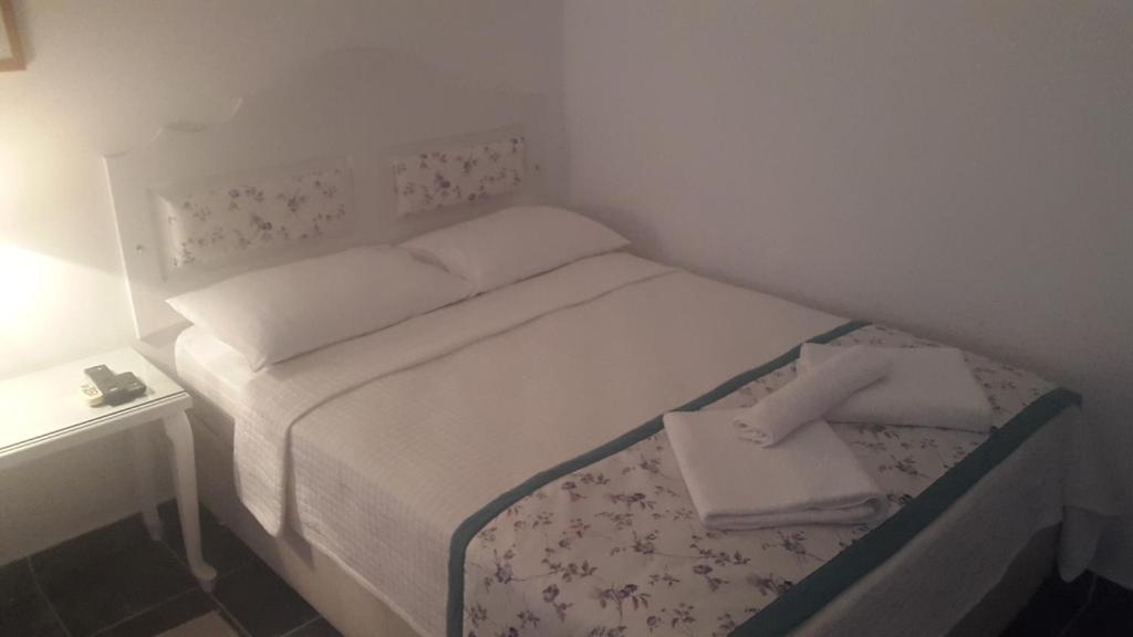 Postel nebo postele na pokoji v ubytování Pasha Motel