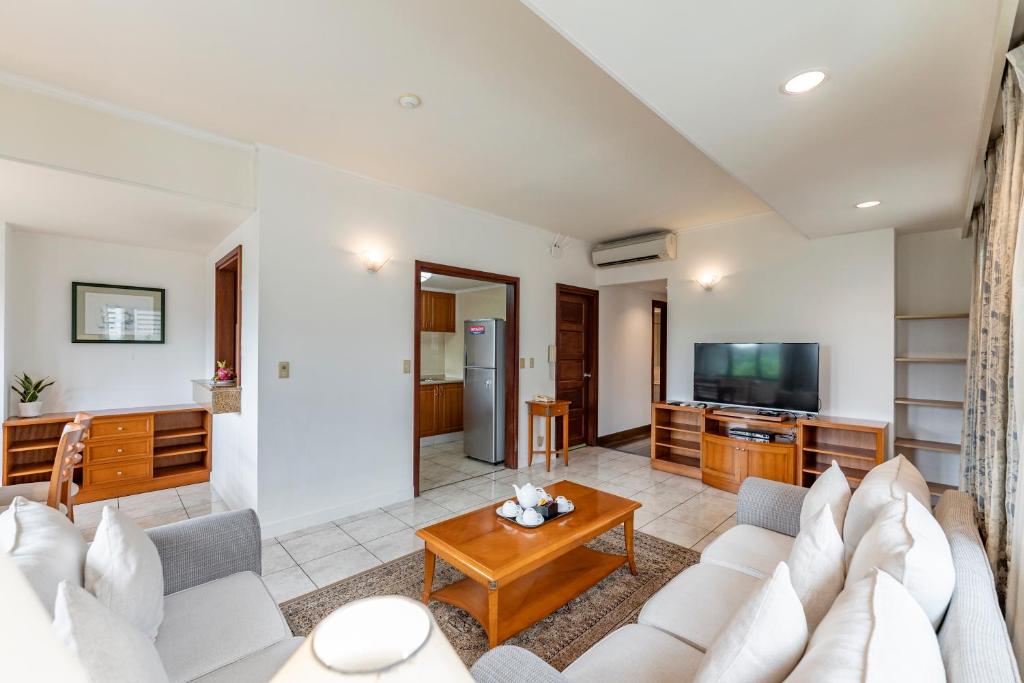 TV a/nebo společenská místnost v ubytování Garden View Court Suites Ho Chi Minh City