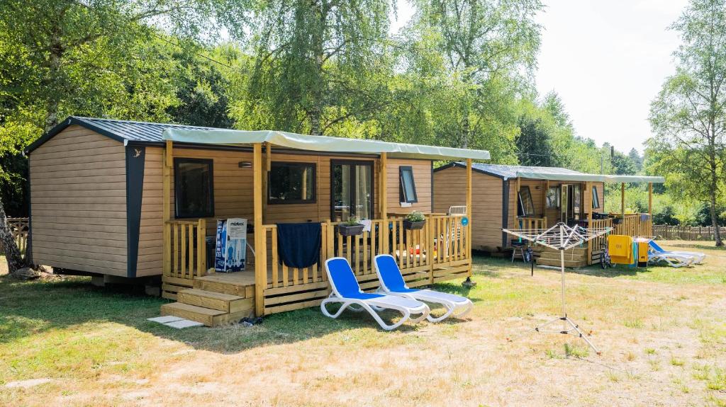 Zahrada ubytování Camping du Lac de Saint-Pardoux