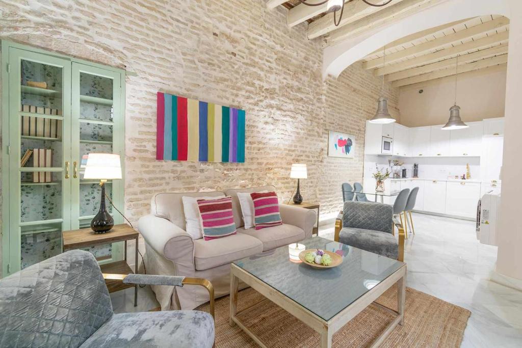Posedenie v ubytovaní Judería de Sevilla IV Luxury Apartments