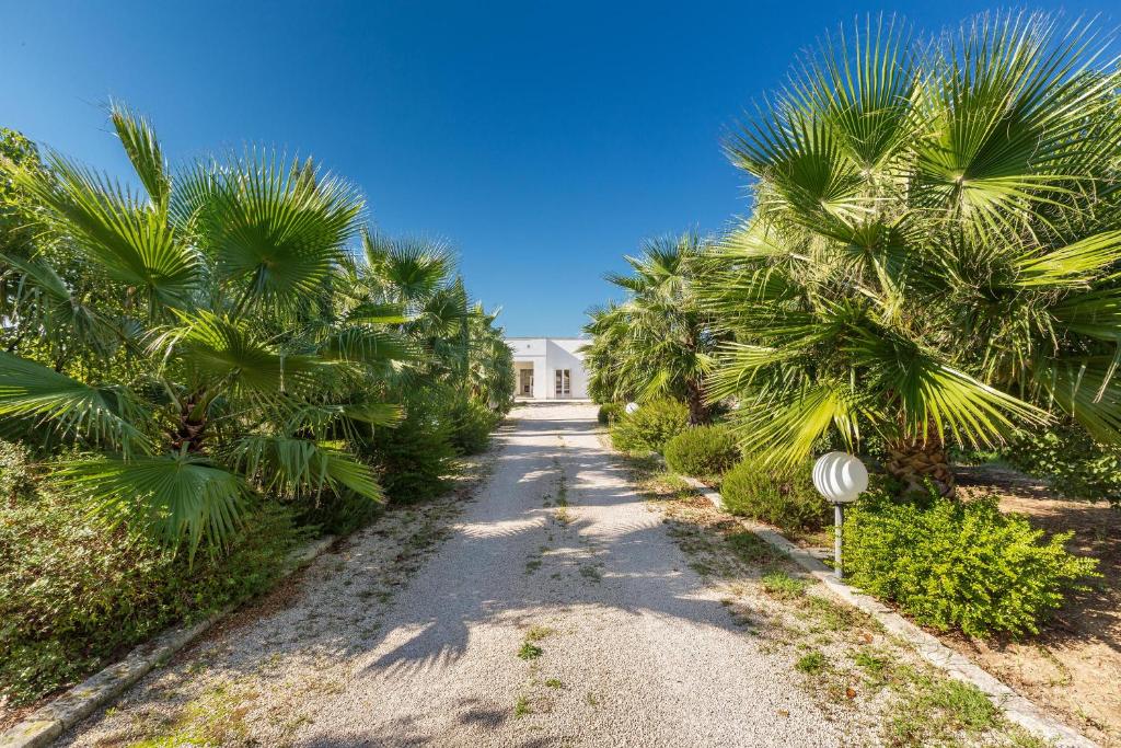 Zahrada ubytování La Serrazza by Perle di Puglia