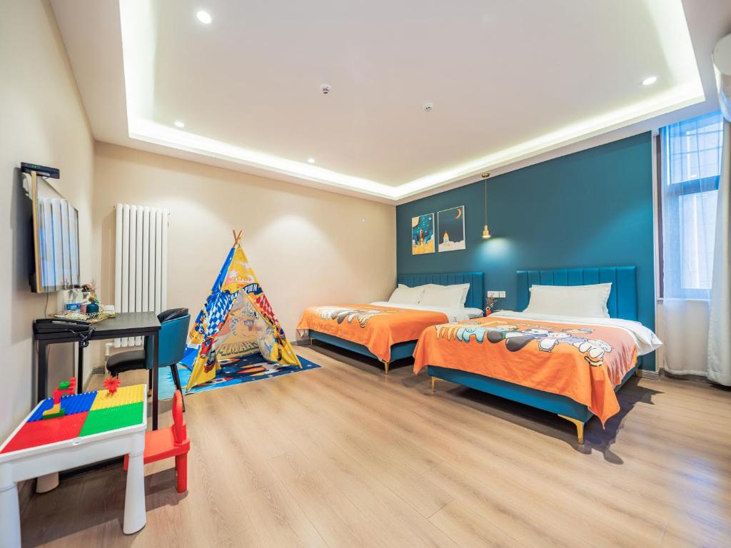 Wutong ins Designer Hotel - Sala Familiar Superior