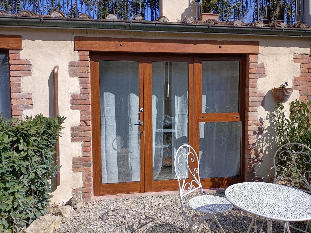 Budynek, w którym mieści się apartament