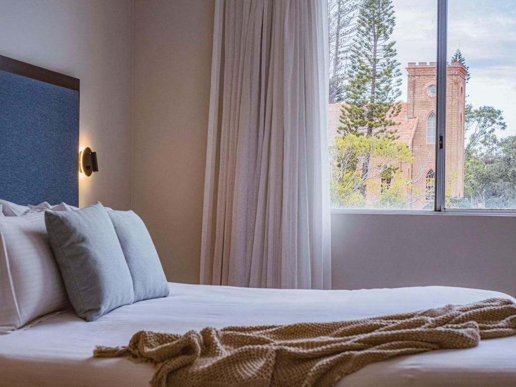 Postel nebo postele na pokoji v ubytování Mercure Centro Port Macquarie
