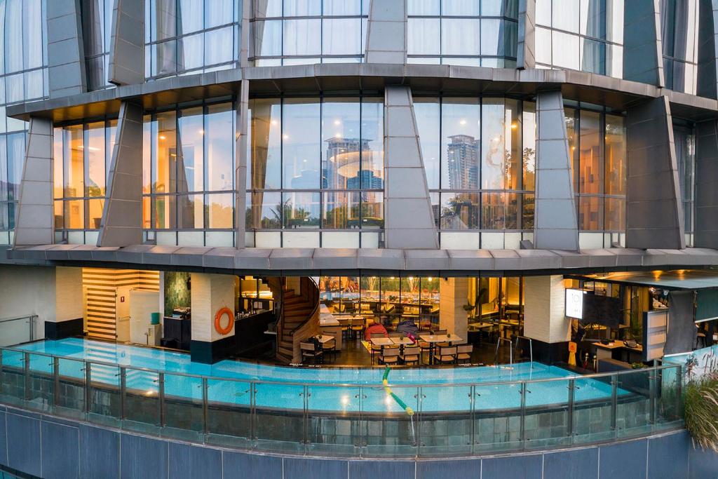 Restaurace v ubytování THE 1O1 Jakarta Sedayu Darmawangsa