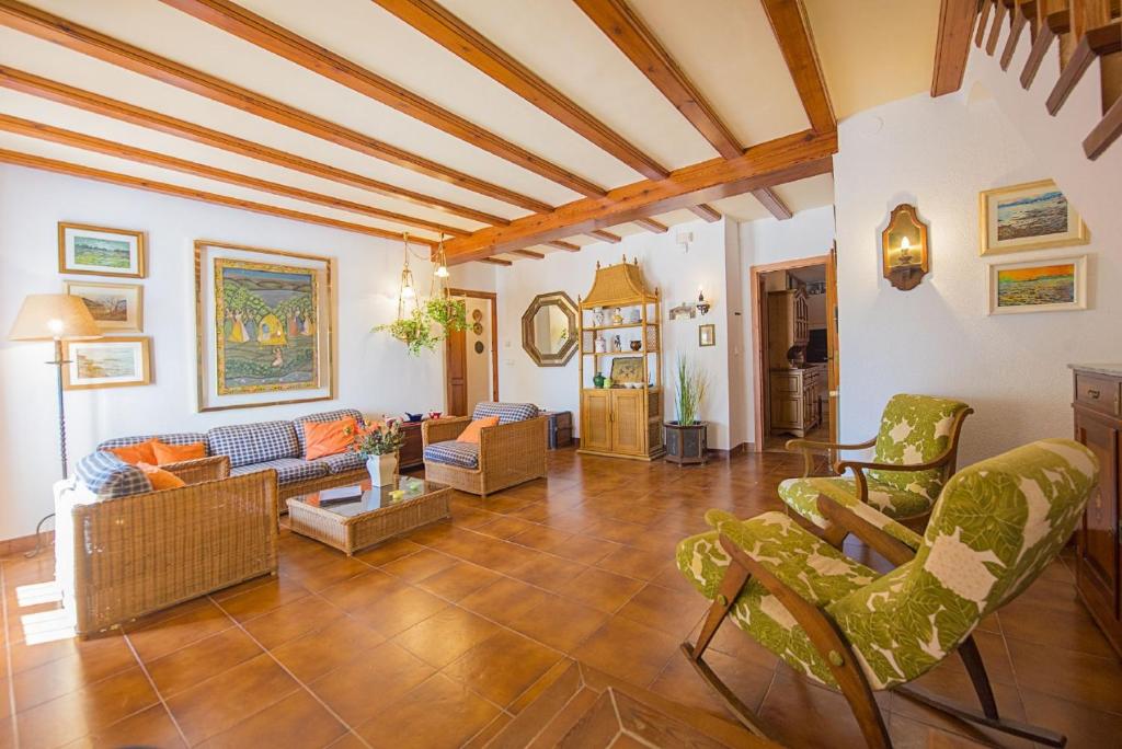 Posezení v ubytování Villa Mas Blanc - PlusHolidays