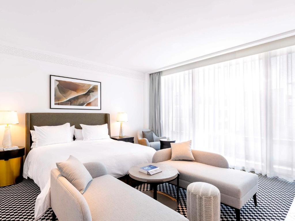 Posezení v ubytování Fairmont La Marina Rabat Sale Hotel And Residences