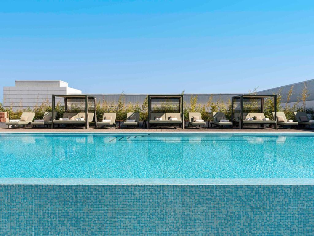 Bazén v ubytování Fairmont La Marina Rabat Sale Hotel And Residences nebo v jeho okolí