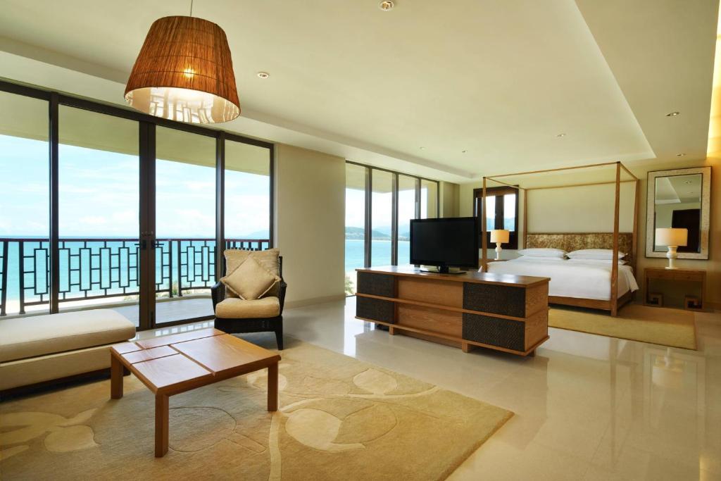 Sheraton Shenzhou Peninsula Resort - 2间卧室总统套房，海洋面景，顶层