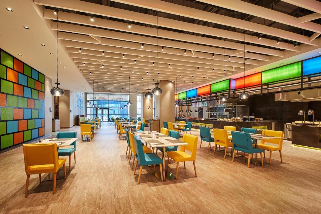 Restaurace v ubytování Aloft Shanghai Zhangjiang Haike
