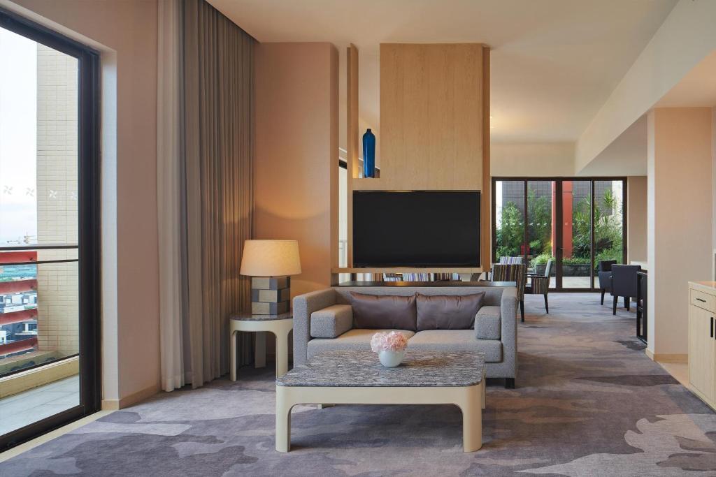 Posezení v ubytování Four Points by Sheraton Guangdong, Heshan