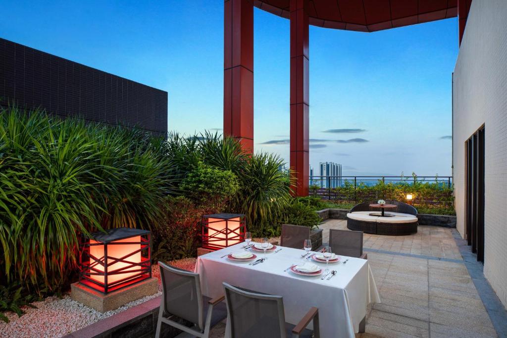 Balkón nebo terasa v ubytování Four Points by Sheraton Guangdong, Heshan