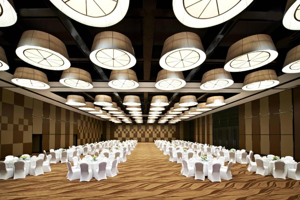 Restaurace v ubytování Four Points by Sheraton Qingdao, West Coast