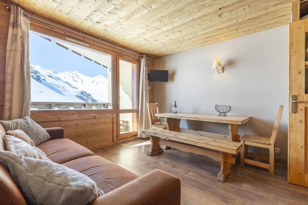 Posezení v ubytování Résidence Les Temples du Soleil - Val Thorens