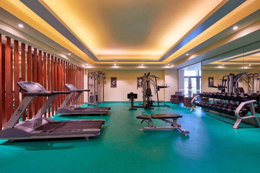 Fitness centrum a/nebo fitness zařízení v ubytování Four Points by Sheraton Danzhou